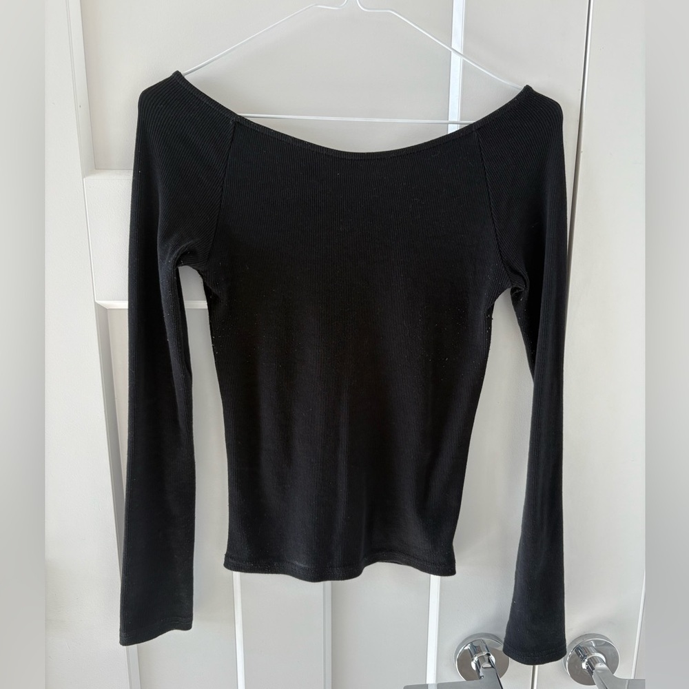 Zara Boatneck Long Sleeve